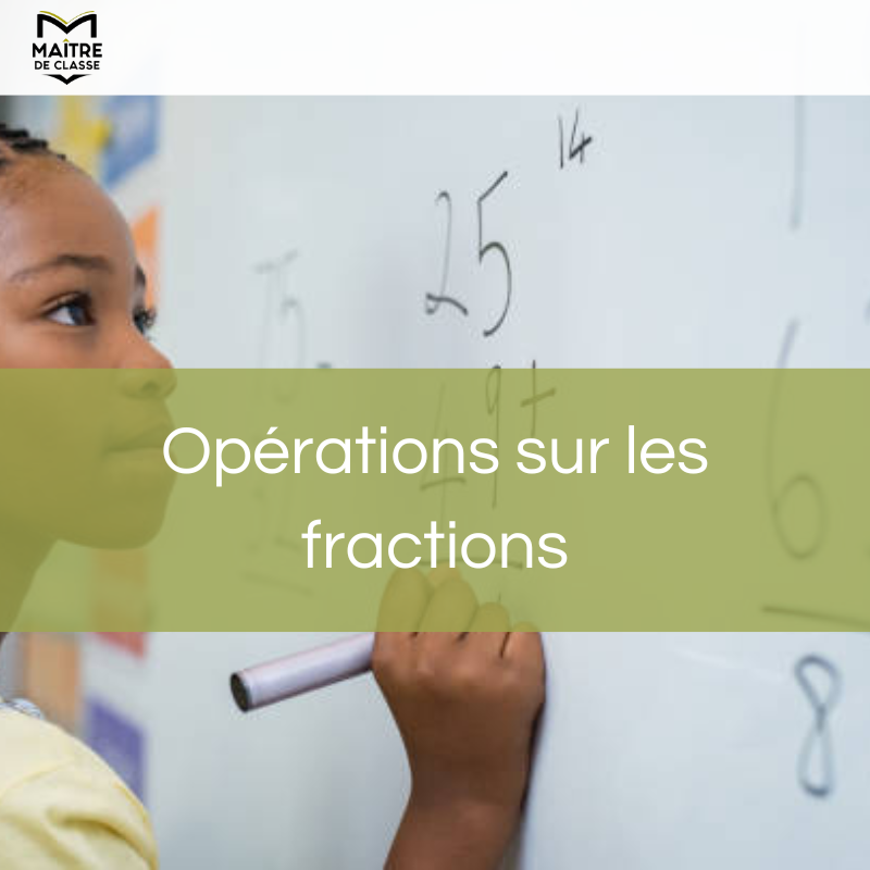 Operations on Fractions