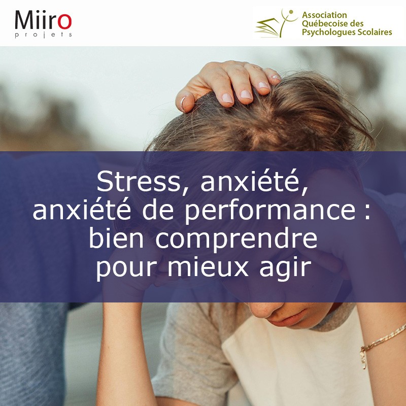 Stress, Anxiety, Performance Anxiety: Understanding Better to Act Better